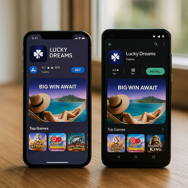 Lucky Dreams - Mobile App Alternative - iOS and Android Browser