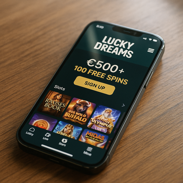 Lucky Dreams - Mobile Casino Platform - Android and iPhone